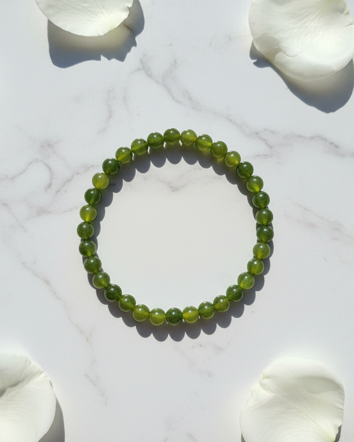 Jade Bead Bracelet