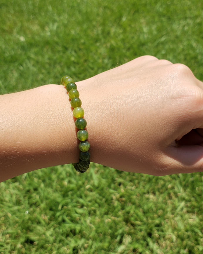 Jade Bead Bracelet